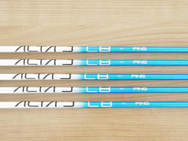 Iron set : Ping : ชุดเหล็ก Ping G440 (รุ่นล่าสุด ออกปี 2025 Japan Spec. ใบใหญ่ ง่าย ไกล) มีเหล็ก 7-W,U (5 ชิ้น) ก้านกราไฟต์ Ping ALTA J CB Flex SR