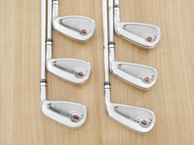 Iron set : PRGR : ชุดเหล็ก PRGR Egg PF Forged (รุ่นปี 2019 ตีง่ายและไกลมากๆ โกงสุดๆ) มีเหล็ก 6-Pw,Aw (6 ชิ้น) ก้านกราไฟต์ Fujikura MCI 70 Flex R