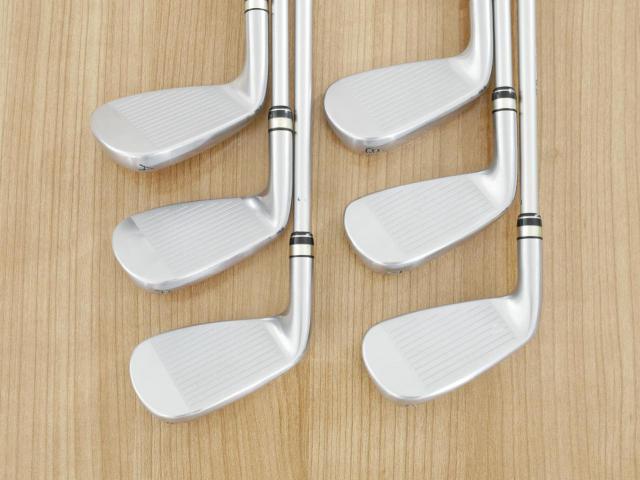 Iron set : PRGR : ชุดเหล็ก PRGR Egg PF Forged (รุ่นปี 2019 ตีง่ายและไกลมากๆ โกงสุดๆ) มีเหล็ก 6-Pw,Aw (6 ชิ้น) ก้านกราไฟต์ Fujikura MCI 70 Flex R