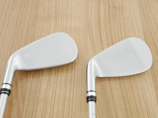 Iron set : PRGR : ชุดเหล็ก PRGR Egg PF Forged (รุ่นปี 2019 ตีง่ายและไกลมากๆ โกงสุดๆ) มีเหล็ก 6-Pw,Aw (6 ชิ้น) ก้านกราไฟต์ Fujikura MCI 70 Flex R