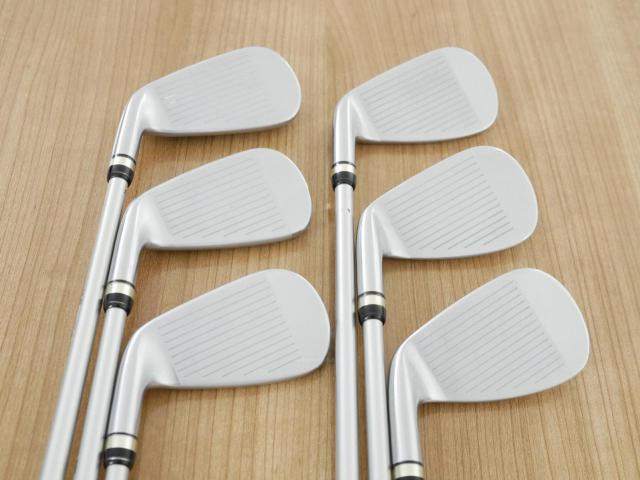 Iron set : PRGR : ชุดเหล็ก PRGR Egg PF Forged (รุ่นปี 2019 ตีง่ายและไกลมากๆ โกงสุดๆ) มีเหล็ก 6-Pw,Aw (6 ชิ้น) ก้านกราไฟต์ Fujikura MCI 70 Flex R