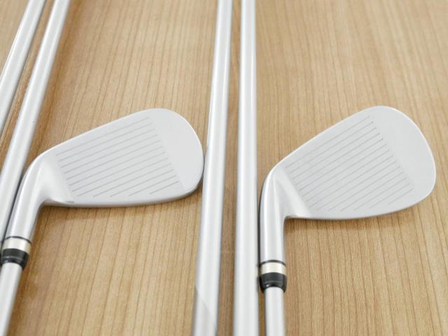 Iron set : PRGR : ชุดเหล็ก PRGR Egg PF Forged (รุ่นปี 2019 ตีง่ายและไกลมากๆ โกงสุดๆ) มีเหล็ก 6-Pw,Aw (6 ชิ้น) ก้านกราไฟต์ Fujikura MCI 70 Flex R