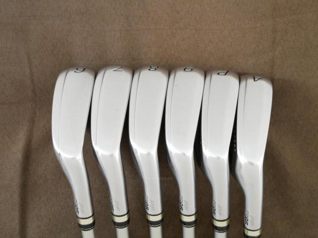Iron set : PRGR : ชุดเหล็ก PRGR Egg PF Forged (รุ่นปี 2019 ตีง่ายและไกลมากๆ โกงสุดๆ) มีเหล็ก 6-Pw,Aw (6 ชิ้น) ก้านกราไฟต์ Fujikura MCI 70 Flex R