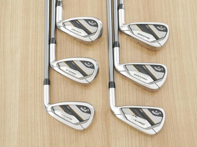 Iron set : Callaway : ชุดเหล็ก Callaway Mavrik MAX (ออกปี 2020 ตีง่าย ไกลมากๆ) มีเหล็ก 5-Pw (6 ชิ้น) ก้านกราไฟต์ Project X CATALYST 65 5.5 Flex S