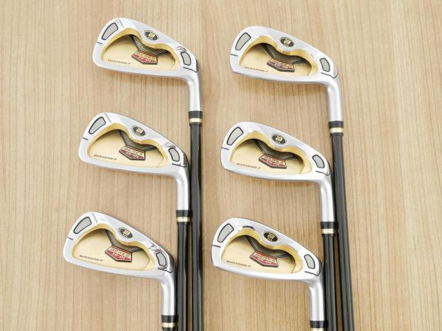 Iron set : Honma : **ก้าน 3 ดาว** ชุดเหล็ก Honma Beres IS-01 (หน้าเด้ง Maraging) มีเหล็ก 5-10 (6 ชิ้น) ก้าน ARMRQ 6 (49) Flex R (3 ดาว)