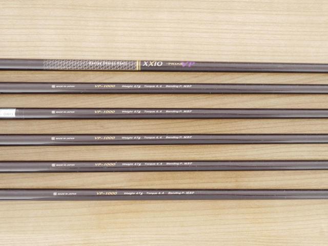 Iron set : XXIO : ชุดเหล็ก XXIO Prime VP (รุ่นท๊อปสุด ซุปเปอร์ซีเนียร์) มีเหล็ก 7-Pw,Aw,Sw (6 ชิ้น) ก้าน VP-1000 (ก้านอ่อนเหมือน Flex R2 ครับ)