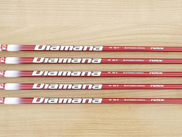 Iron set : Yamaha : ชุดเหล็ก Yamaha RMX VD40 (ออกปี 2022 ตีไกลและง่ายมากๆๆ ค่า MOI สูงสุด) มีเหล็ก 6-Pw (5 ชิ้น) ก้านกราไฟต์ Mitsubishi Diamana YR i50 Flex R