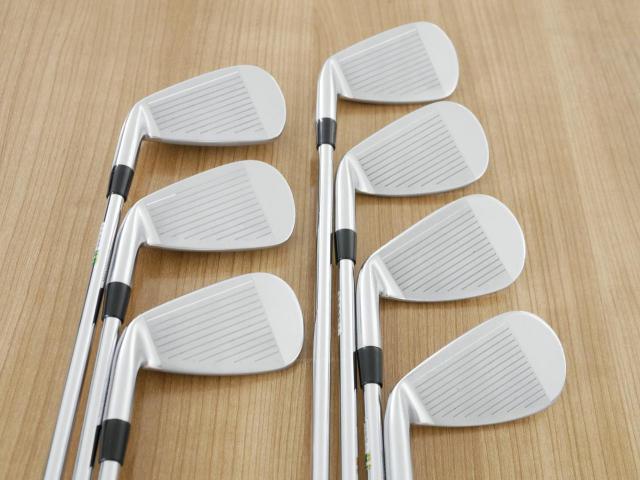Iron set : Bridgestone : ชุดเหล็ก Bridgestone JGR Hybrid Forged (ตีไกลกว่าตัวอื่น 2 เบอร์) มีเหล็ก 7-P1,P2,Aw,Sw (7 ชิ้น) ก้านเหล็ก NS Pro ZELOS 8 Flex R