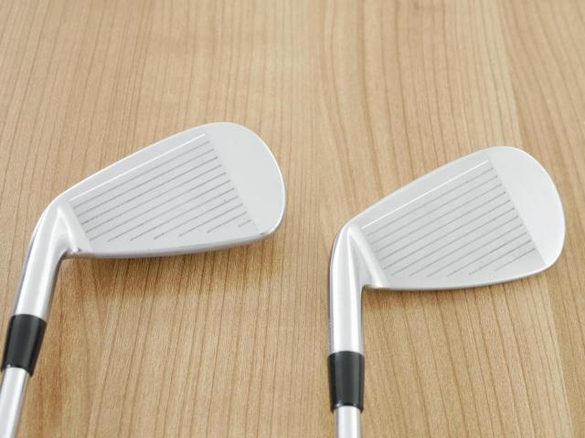 Iron set : Bridgestone : ชุดเหล็ก Bridgestone JGR Hybrid Forged (ตีไกลกว่าตัวอื่น 2 เบอร์) มีเหล็ก 7-P1,P2,Aw,Sw (7 ชิ้น) ก้านเหล็ก NS Pro ZELOS 8 Flex R