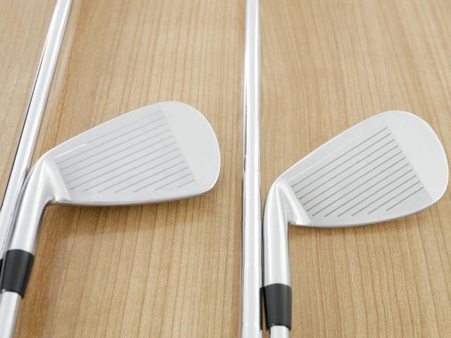 Iron set : Bridgestone : ชุดเหล็ก Bridgestone JGR Hybrid Forged (ตีไกลกว่าตัวอื่น 2 เบอร์) มีเหล็ก 7-P1,P2,Aw,Sw (7 ชิ้น) ก้านเหล็ก NS Pro ZELOS 8 Flex R