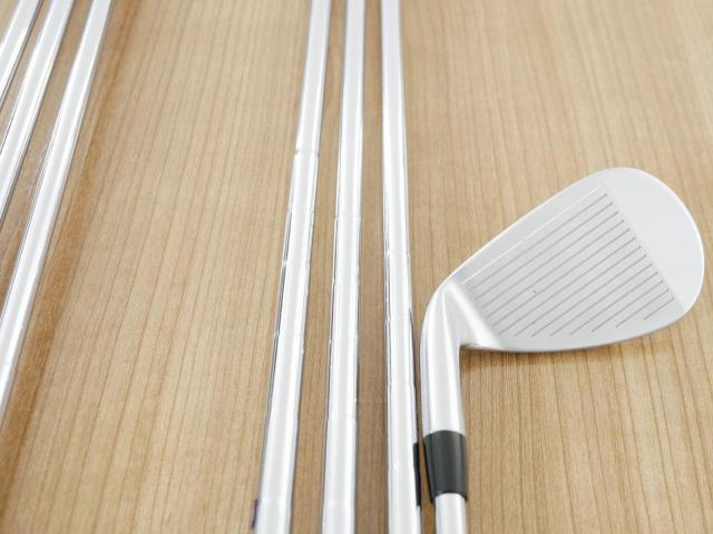 Iron set : Bridgestone : ชุดเหล็ก Bridgestone JGR Hybrid Forged (ตีไกลกว่าตัวอื่น 2 เบอร์) มีเหล็ก 7-P1,P2,Aw,Sw (7 ชิ้น) ก้านเหล็ก NS Pro ZELOS 8 Flex R