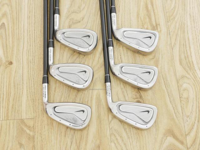 Iron set : Other Brand : ชุดเหล็ก Nike Pro Combo (Ti-Face) มีเหล็ก 5-Pw (6 ชิ้น) ก้านกราไฟต์ Flex R