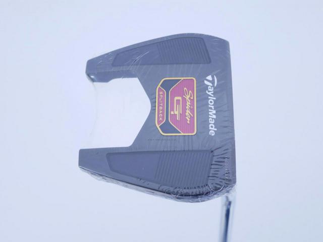 Putter : All : **ของใหม่ ยังไม่แกะพลาสติก** พัตเตอร์ Taylormade Spider GT Splitback (รุ่นล่าสุด ปี 2022) ยาว 33 นิ้ว