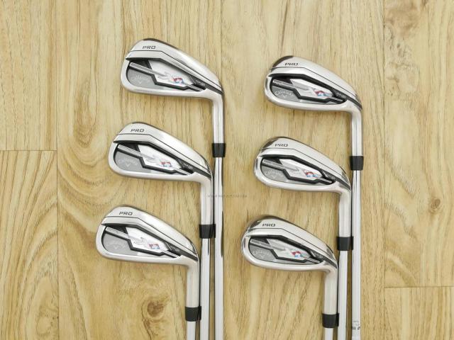 Iron set : Callaway : ชุดเหล็ก Callaway XR Pro มีเหล็ก 5-Pw (6 ชิ้น) ก้านเหล็ก Dynamic Gold S200