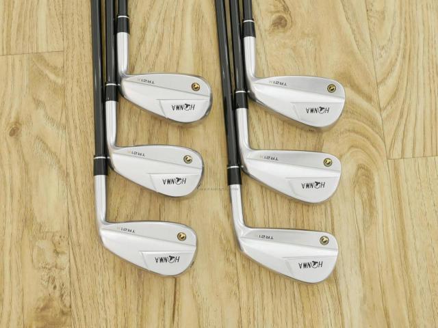 Iron set : Honma : ชุดเหล็ก Honma Tour World TR21X (ออกปี 2021 ตีง่าย ไกล) มีเหล็ก 6-11 (6 ชิ้น) ก้านกราไฟต์ Honma Vizard TR20-65 Flex R