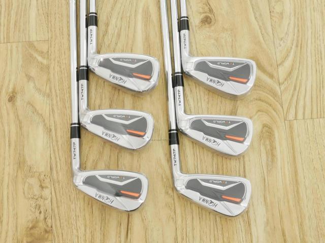 Iron set : Honma : **ของใหม่ ยังไม่แกะพลาสติก** ชุดเหล็ก Honma Tour World TW747P (รุ่นปี 2019) มีเหล็ก 5-10 (6 ชิ้น) ก้านเหล็ก NS Pro 950 Flex S