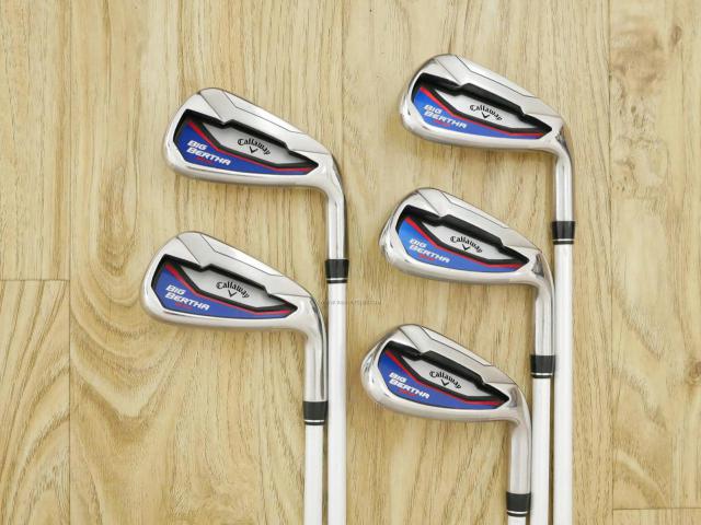 Iron set : Callaway : ชุดเหล็ก Callaway Big Bertha Beta (ใบใหญ่ ตีง่ายมาก) มีเหล็ก 6-Pw (5 ชิ้น) ก้านกราไฟต์ Fujikura Air Speeder Flex SR