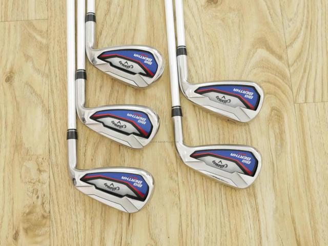 Iron set : Callaway : ชุดเหล็ก Callaway Big Bertha Beta (ใบใหญ่ ตีง่ายมาก) มีเหล็ก 6-Pw (5 ชิ้น) ก้านกราไฟต์ Fujikura Air Speeder Flex SR