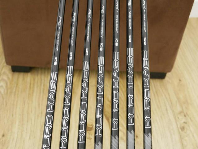 Iron set : Titleist : ชุดเหล็ก Titleist T300 (ออกปี 2019) มีเหล็ก 5-Pw,48 (7 ชิ้น) ก้านกราไฟต์ Mitsubishi KUROKAGE 60i Flex R