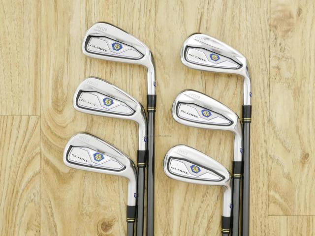 Iron set : Taylormade : ชุดเหล็ก Taylormade Gloire F Forged (รุ่นท๊อปสุด Japan Spec.) มีเหล็ก 5-Pw (6 ชิ้น) ก้านกราไฟต์ Flex S