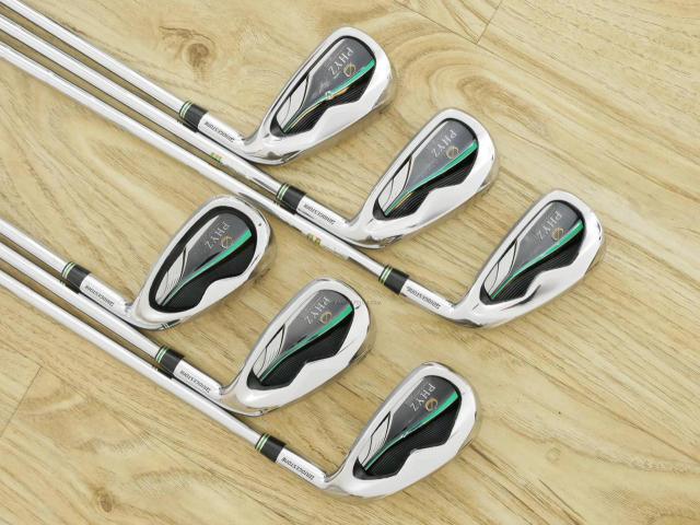 Iron set : Tourstage : ชุดเหล็ก Tourstage PHYZ (ซีรี่ย์ท๊อป ใบใหญ่ ตีง่าย ไกล) มีเหล็ก 5-Pw (6 ชิ้น) ก้านเหล็ก NS Pro 900 Flex S 