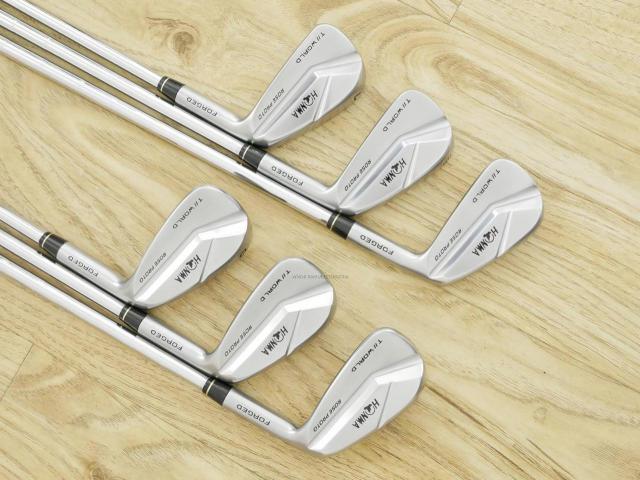 Iron set : Honma : ชุดเหล็ก Honma TW-MB Rose Proto (Forged ปี 2020) มีเหล็ก 5-10 (6 ชิ้น) ก้านเหล็ก KBS Tour Flex S