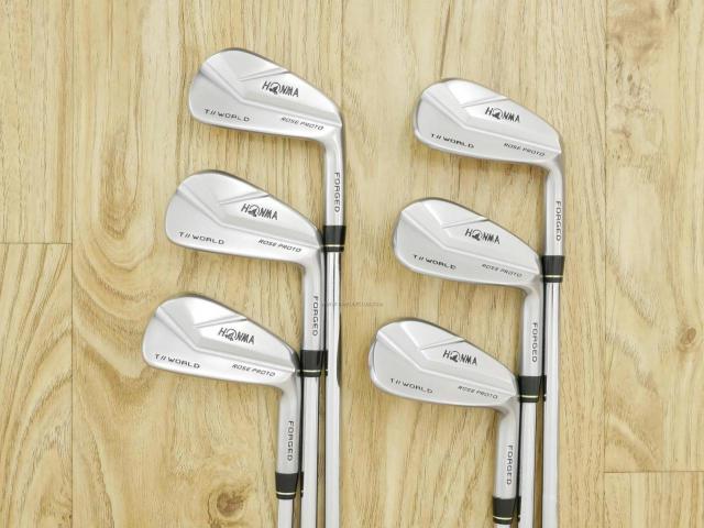 Iron set : Honma : ชุดเหล็ก Honma TW-MB Rose Proto (Forged ปี 2020) มีเหล็ก 5-10 (6 ชิ้น) ก้านเหล็ก KBS Tour Flex S