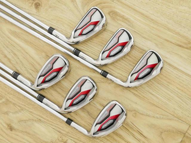 Iron set : Taylormade : ชุดเหล็ก Taylormade Aero Burner (ตีง่ายมาก) มีเหล็ก 5-Pw (6 ชิ้น) ก้านเหล็ก Flex S