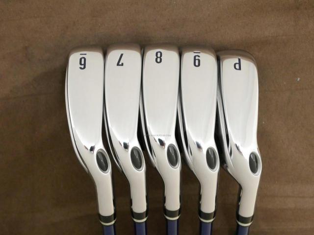 Iron set : Callaway : ชุดเหล็ก Callaway Big Bertha Beta (ใบใหญ่ ตีง่าย ไกล) มีเหล็ก 6-Pw (5 ชิ้น) ก้านกราไฟต์ Flex SR