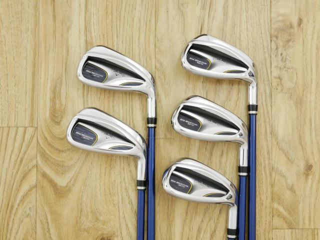 Iron set : Callaway : ชุดเหล็ก Callaway Big Bertha Beta (ใบใหญ่ ตีง่าย ไกล) มีเหล็ก 6-Pw (5 ชิ้น) ก้านกราไฟต์ Flex SR