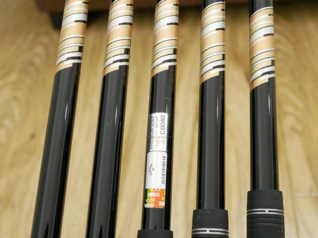 Iron set : Callaway : ชุดเหล็ก Callaway Big Bertha Beta (ใบใหญ่ ตีง่าย ไกล) มีเหล็ก 6-Pw (5 ชิ้น) ก้านกราไฟต์ Flex SR