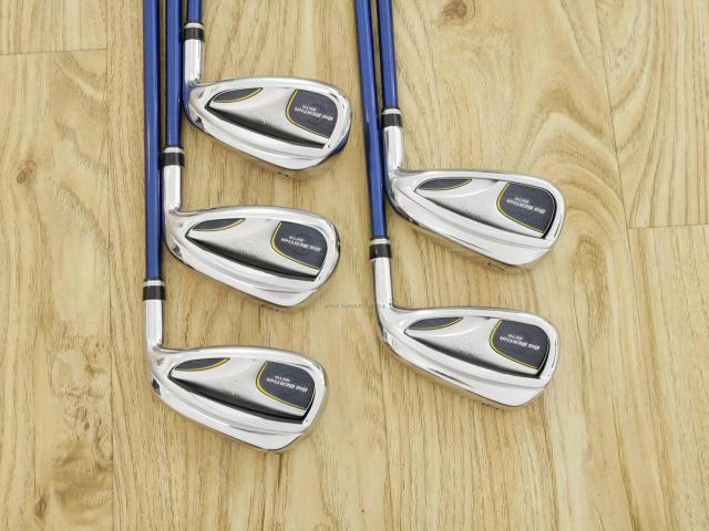 Iron set : Callaway : ชุดเหล็ก Callaway Big Bertha Beta (ใบใหญ่ ตีง่าย ไกล) มีเหล็ก 6-Pw (5 ชิ้น) ก้านกราไฟต์ Flex SR