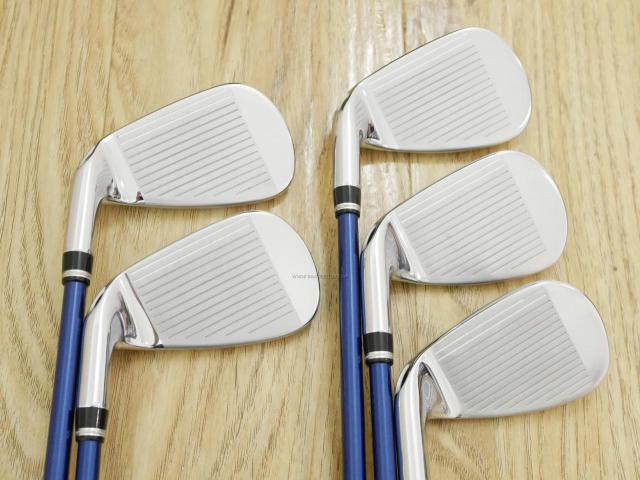 Iron set : Callaway : ชุดเหล็ก Callaway Big Bertha Beta (ใบใหญ่ ตีง่าย ไกล) มีเหล็ก 6-Pw (5 ชิ้น) ก้านกราไฟต์ Flex SR