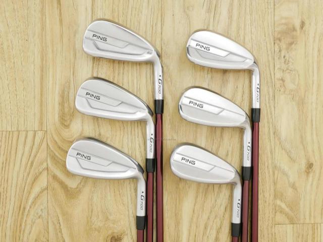 Iron set : Ping : ชุดเหล็ก Ping G700 (ปี 2019 Japan Spec. ใบใหญ่ ง่ายที่สุด ไกลที่สุดของ Ping) มีเหล็ก 6-Pw,Aw (6 ชิ้น) ก้านกราไฟต์ Mitsubishi FUBUKI Flex R