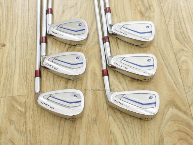 Iron set : Taylormade : ชุดเหล็ก Taylormade Gloire F2 Forged (รุ่นท๊อปสุด Japan Spec. ออกปี 2017) มีเหล็ก 5-Pw (6 ชิ้น) ก้านเหล็ก NS Pro 930 Flex R