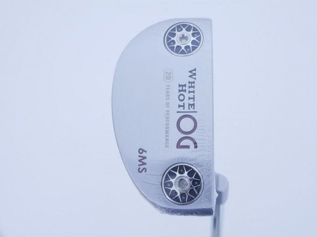 Putter : All : **ของใหม่ ยังไม่แกะพลาสติก** พัตเตอร์ Odyssey White Hot OG 6MS ก้าน Stroke LAB ยาว 34 นิ้ว