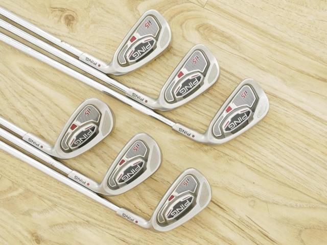 Iron set : Ping : ชุดเหล็ก Ping i15 มีเหล็ก 5-Pw (6 ชิ้น) ก้านเหล็ก KBS Tour Flex S