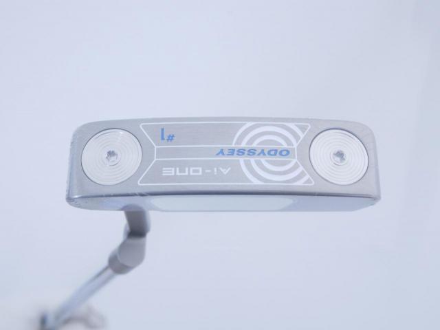 Putter : All : **ของใหม่ ยังไม่แกะพลาสติก** พัตเตอร์ Odyssey Ai-ONE Silver #1 (รุ่นล่าสุด ออกปี 2024) ก้าน Stroke LAB 90 ยาว 34 นิ้ว