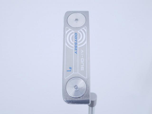 Putter : All : **ของใหม่ ยังไม่แกะพลาสติก** พัตเตอร์ Odyssey Ai-ONE Silver #1 (รุ่นล่าสุด ออกปี 2024) ก้าน Stroke LAB 90 ยาว 34 นิ้ว