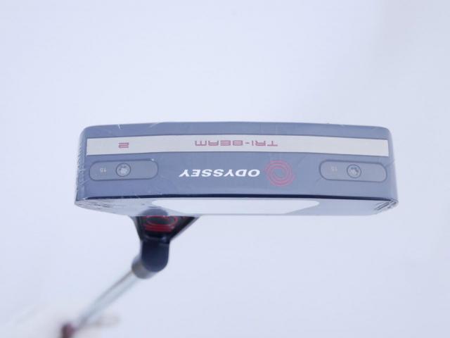 Putter : All : **ของใหม่ ยังไม่แกะพลาสติก** พัตเตอร์ Odyssey TRI-BEAM #2 (ออกปี 2023) ก้าน Stroke LAB 70 ยาว 34 นิ้ว