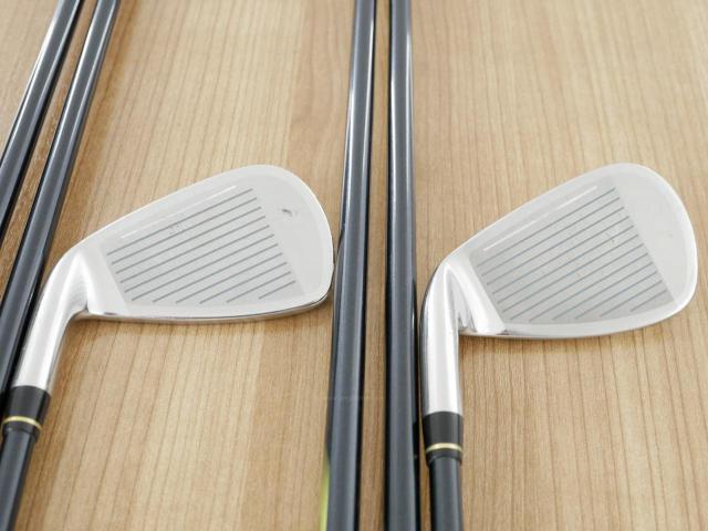 Iron set : Mizuno : ชุดเหล็ก Mizuno JPX E310Ti (Forged Ti-Face) มีเหล็ก 5-Pw (6 ชิ้น) ก้านกราไฟต์ Flex R