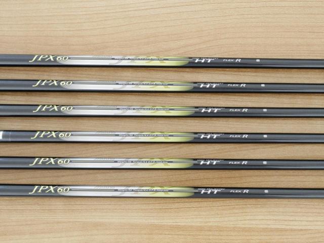 Iron set : Mizuno : ชุดเหล็ก Mizuno JPX E310Ti (Forged Ti-Face) มีเหล็ก 5-Pw (6 ชิ้น) ก้านกราไฟต์ Flex R