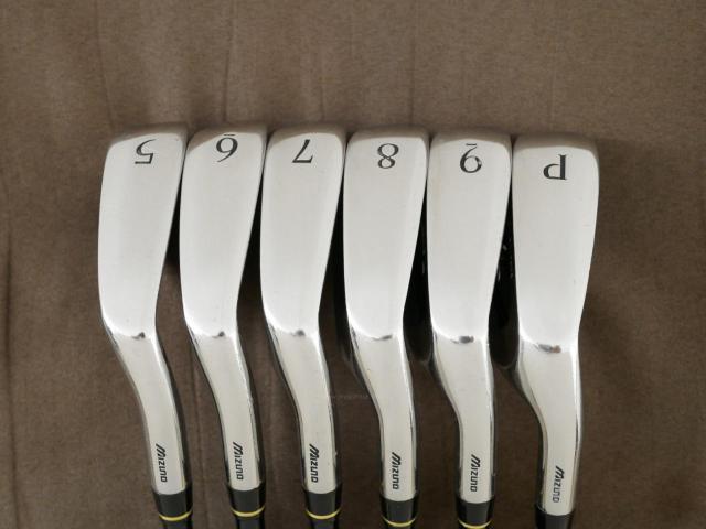 Iron set : Mizuno : ชุดเหล็ก Mizuno JPX E310Ti (Forged Ti-Face) มีเหล็ก 5-Pw (6 ชิ้น) ก้านกราไฟต์ Flex R