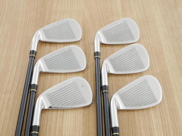 Iron set : Mizuno : ชุดเหล็ก Mizuno JPX E310Ti (Forged Ti-Face) มีเหล็ก 5-Pw (6 ชิ้น) ก้านกราไฟต์ Flex R