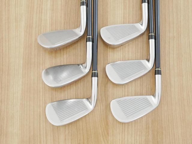 Iron set : Mizuno : ชุดเหล็ก Mizuno JPX E310Ti (Forged Ti-Face) มีเหล็ก 5-Pw (6 ชิ้น) ก้านกราไฟต์ Flex R