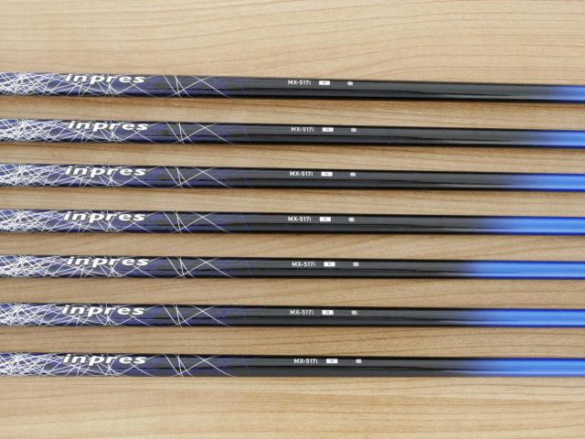 Iron set : Yamaha : ชุดเหล็ก Yamaha Inpres UD+2 (ปี 2018 ตีไกลที่สุด ไกลกว่าเหล็กทั่วไป 2 เบอร์) มีเหล็ก 7-Pw,Aw,As,Sw (7 ชิ้น) ก้านกราไฟต์ Flex R