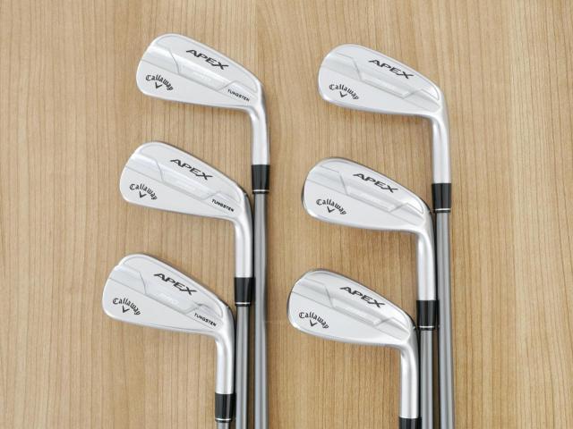 Iron set : Callaway : ชุดเหล็ก Callaway APEX Pro Forged (ออกปี 2022) มีเหล็ก 5-Pw (6 ชิ้น) ก้านกราไฟต์ Fujikura MC 70 Flex S