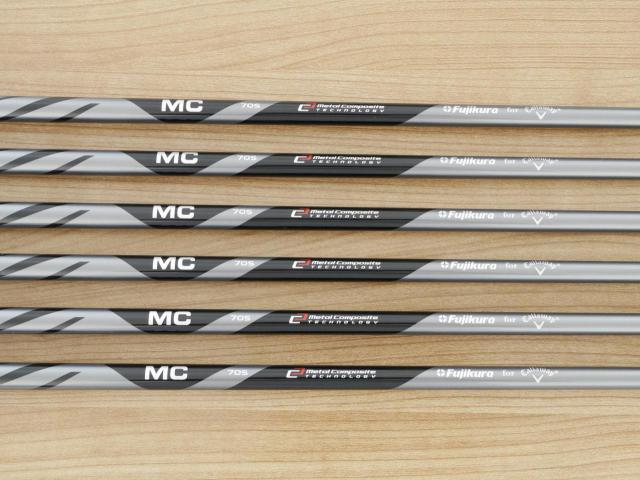 Iron set : Callaway : ชุดเหล็ก Callaway APEX Pro Forged (ออกปี 2022) มีเหล็ก 5-Pw (6 ชิ้น) ก้านกราไฟต์ Fujikura MC 70 Flex S