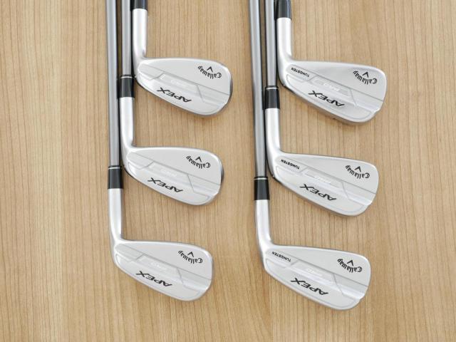 Iron set : Callaway : ชุดเหล็ก Callaway APEX Pro Forged (ออกปี 2022) มีเหล็ก 5-Pw (6 ชิ้น) ก้านกราไฟต์ Fujikura MC 70 Flex S