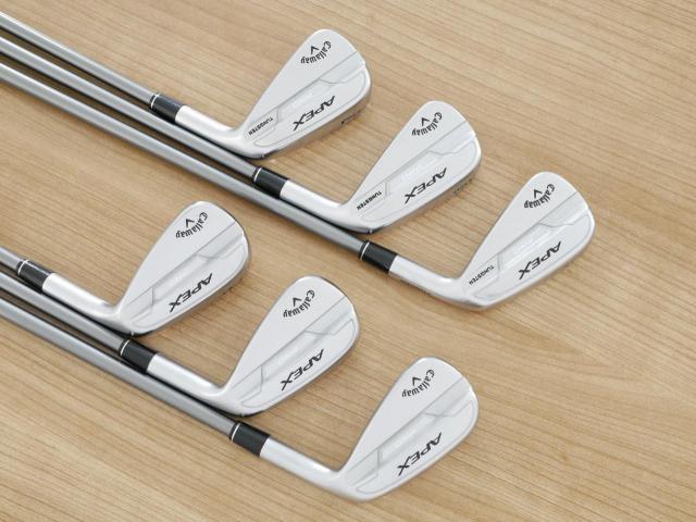 Iron set : Callaway : ชุดเหล็ก Callaway APEX Pro Forged (ออกปี 2022) มีเหล็ก 5-Pw (6 ชิ้น) ก้านกราไฟต์ Fujikura MC 70 Flex S